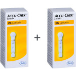 Accu-chek Softclix Lancets - 2 Packs Of Softclix Lancet 25