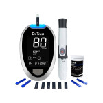 Dr Trust Fully Automatic Glucometer (with 10 Strips)