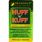 Dr Vaidyas Huff N Kuff Lozenges 50&#x27;s