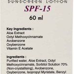 Elovera Sunscreen Spf 15 Bottle Of 60 Ml