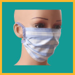 Hand Made Reusable Cotton Mask Pack Of 5