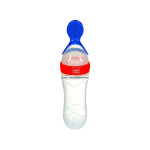 Mee Mee Squeezy Silicone Food Feeder (red)