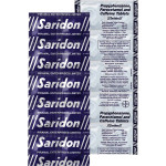 Saridon Headache Relief Tablet- Strip Of 10 Tablets