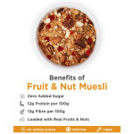 True Elements Fruit And Nut Muesli - 1000gm