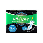 Whisper Ultra Night Sanitary Pads Xxl Plus - 6 Pads